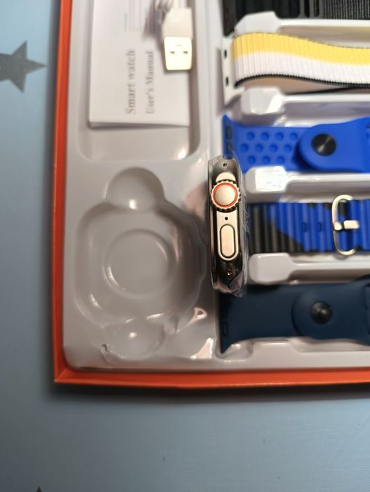 Smart Watch com 7 braceletes