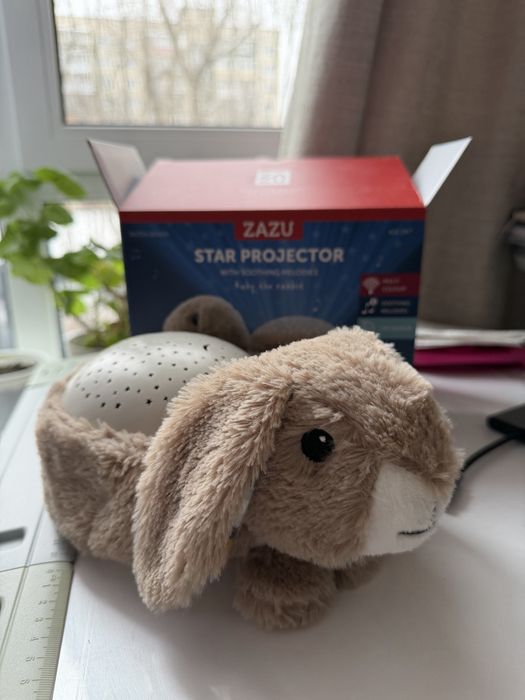 Нічник Зоряний проектор Zazu Ruby Кролик