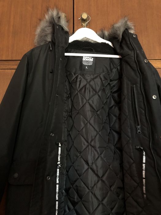 Blusão Parka preto Supply & Demand