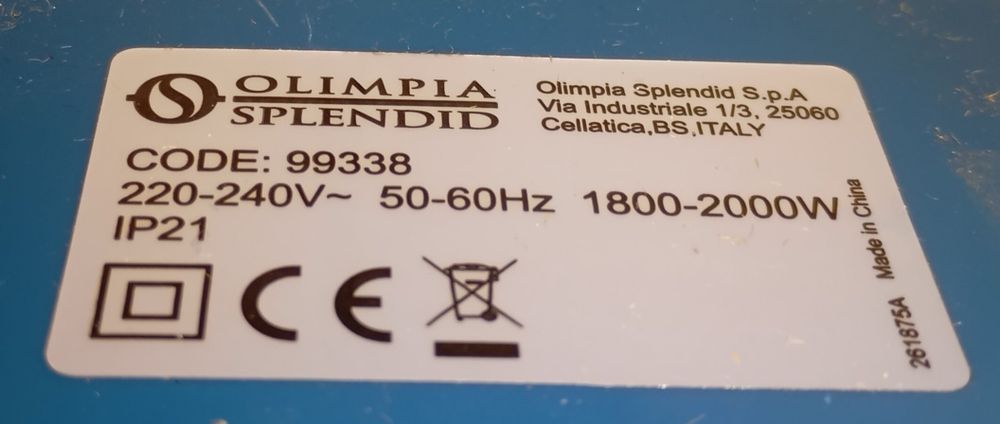 Тепловентилятор Olimpia Splendid CALDO RELAX 2000W Italia
