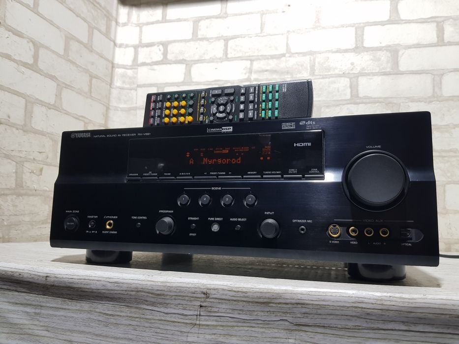 7.1 AV ресивер YAMAHA RX-V661,*7x170 Вт, HDMI, б/у з Німеччини