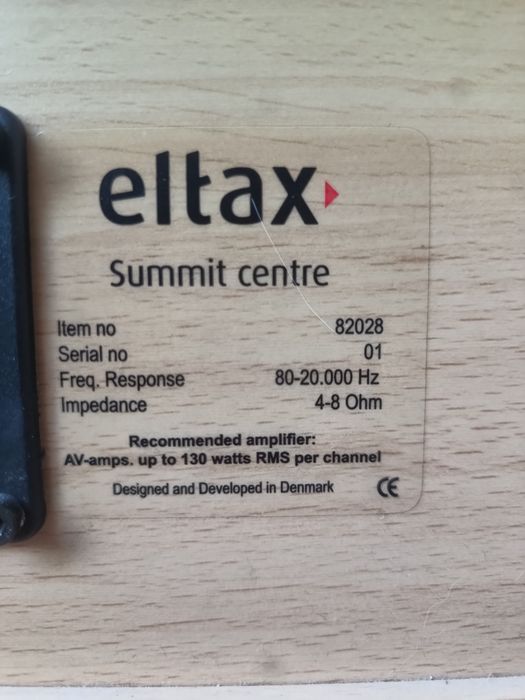 Kolumny głośnikowe Eltax  zestaw do kina domowego  5.0