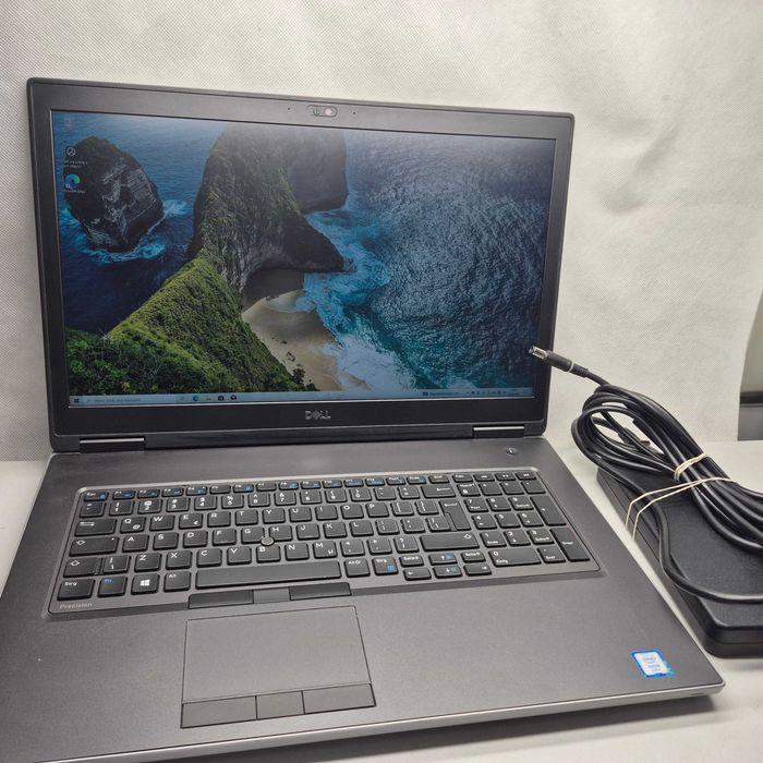 Laptop Dell Precision 7740 Xenon E227M 2,80 GHz 32 GB RAM 256 SSD 17,3" NVIDIA Quadro RTX 500; Komis Jasło Igielna