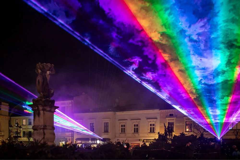 Pokazy Laserowe/Harfa Laserowa/ zamiast fajerwerków