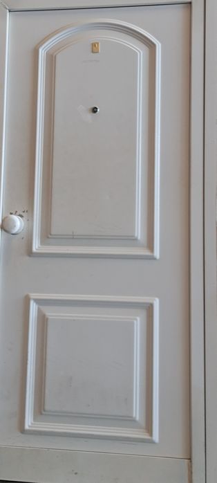 Porta aluminio branco