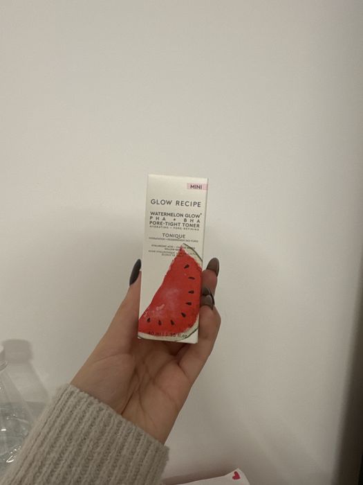 opakowanie po glow recipe mini tonik