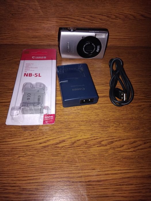 Canon ixus 860 is цифровий фотоапарат, повний комплект