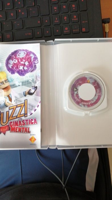 Jogo PSP- Buzz! Ginástica Mental