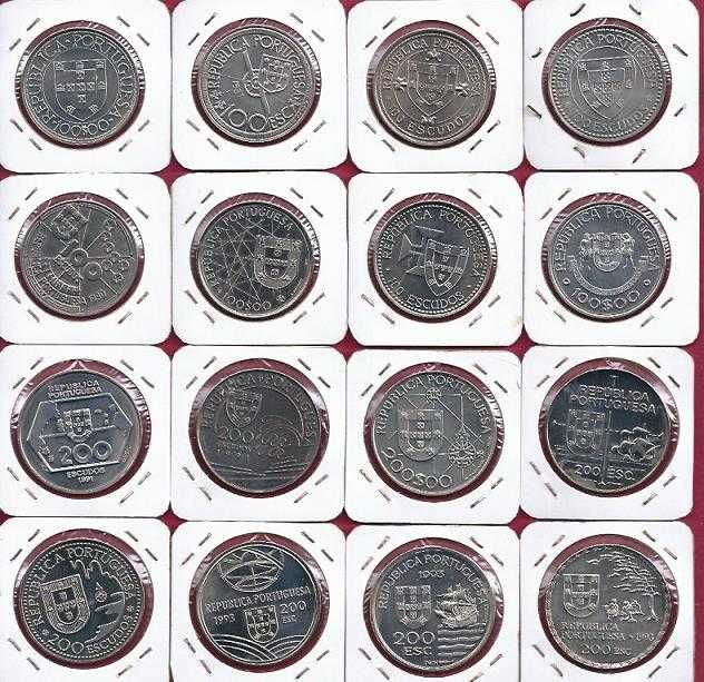 PORTUGAL Coleção Completa dos Descobrimentos  44 Moedas