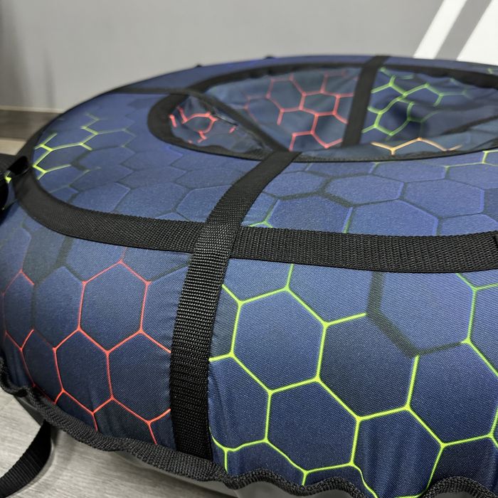 Тюбінг ватрушка 100см надувні сані таблетка для снігу