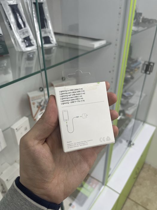Кабель iPhone USB lightning топ якість зарядний пристрій лайтнінг