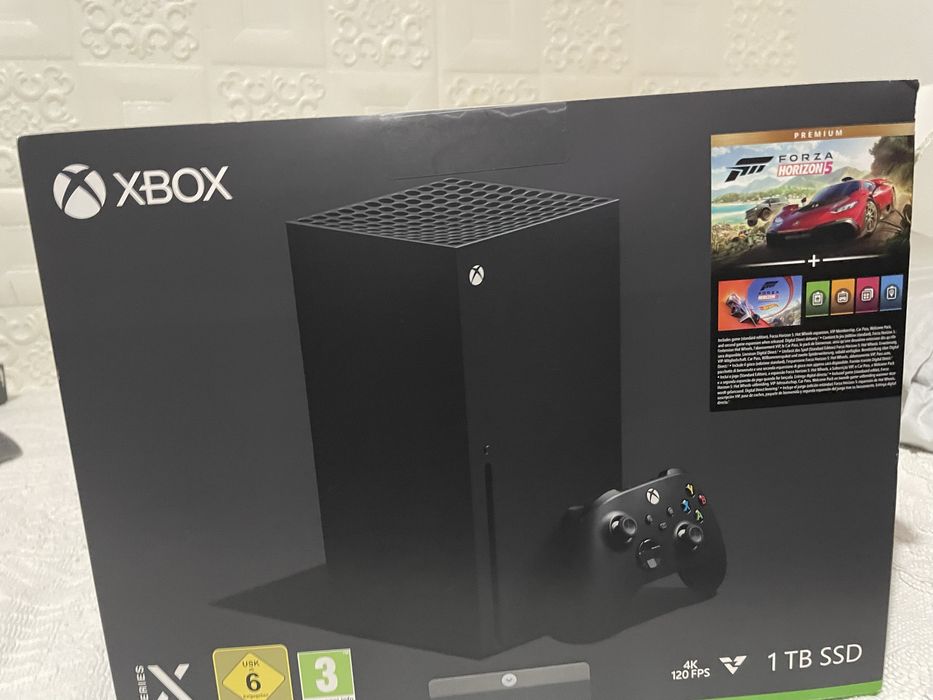 Xbox series x com caixa original  x