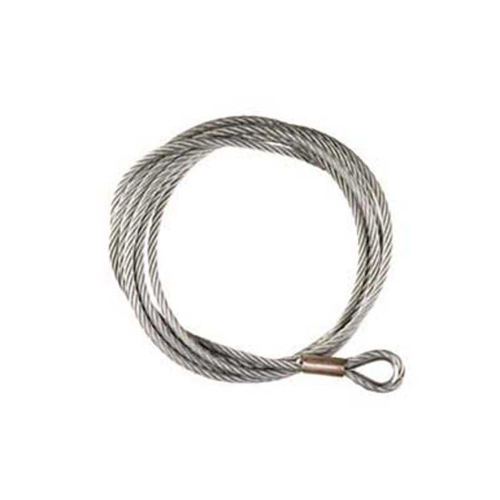 Lina stalowa do wyciągarki 9,5mm x24m z kauszą ocynkowana 7t