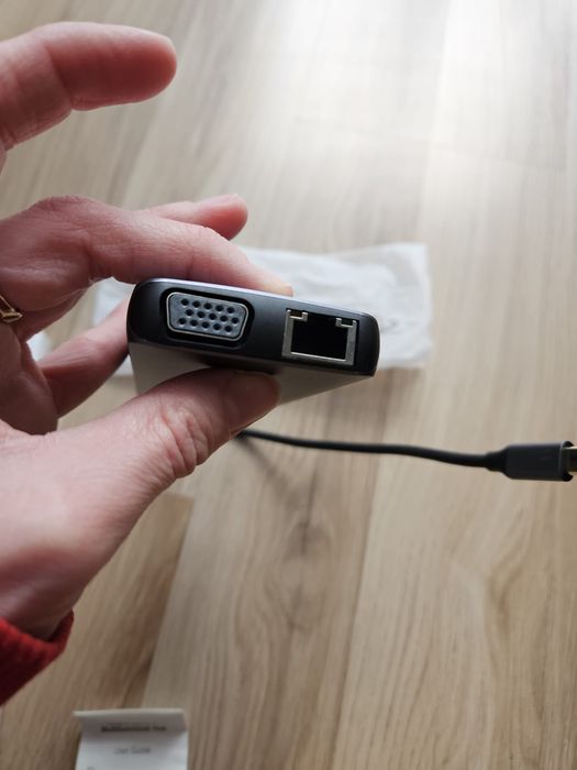 Adapter HUB USB-C MOKIN 12w1  4K HDMI | RJ45 | NOWY | MacBook / Dell / HP