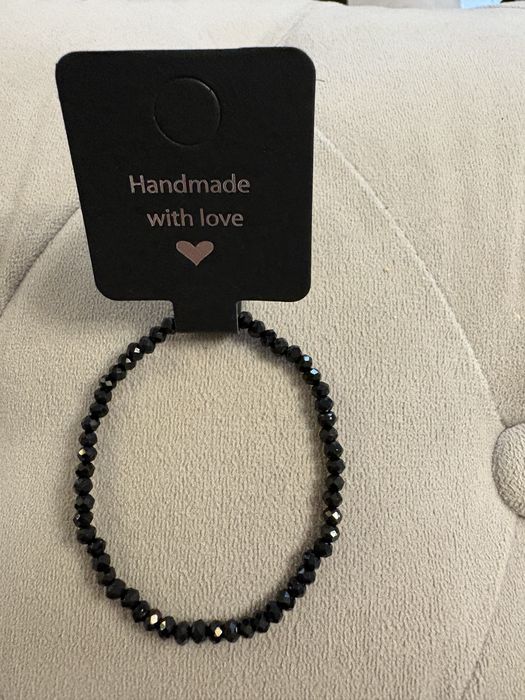 Zestaw 2 sztuki bransoletek turmalin 3 mm