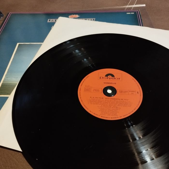 Płyta winylowa, Vangelis Les chariots de feu, Rydwany ognia, 1981
