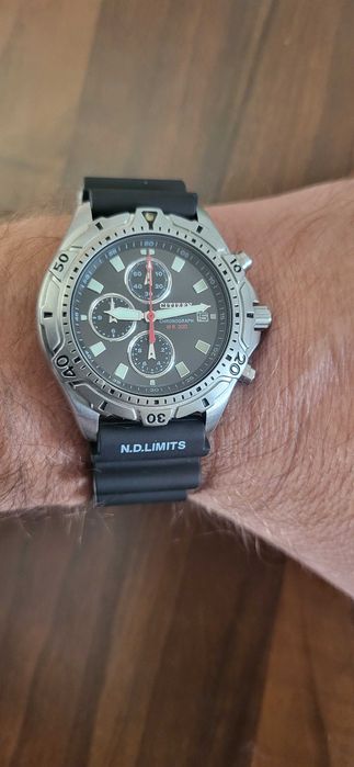 Zegarek męski CITIZEN PROMASTER Aqualand Diver 200m Chronograf