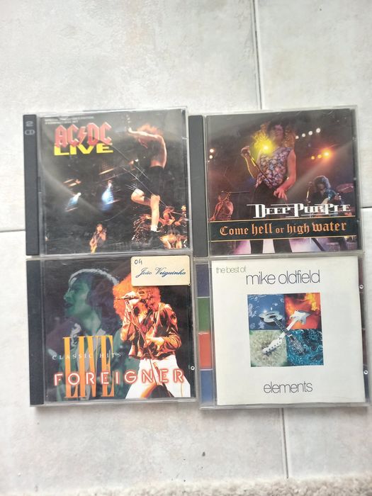 Cds anos 80 e 90