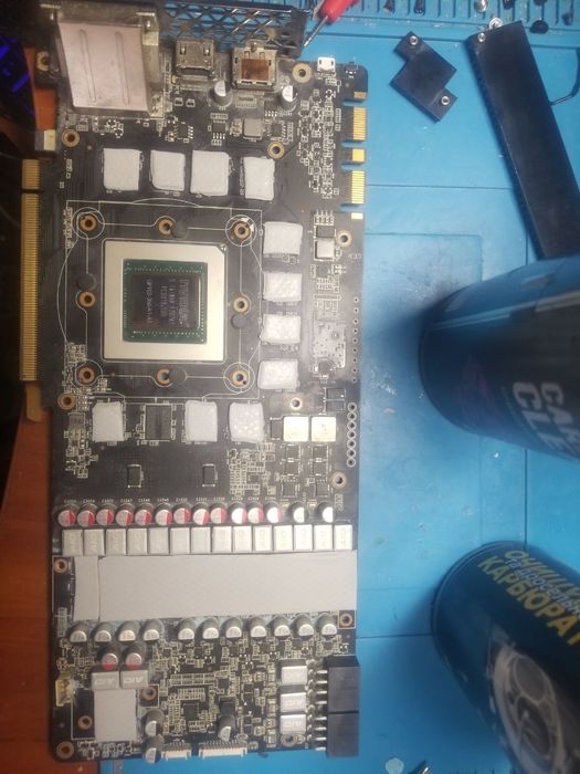 Ремонт видеокарт RTX 20, 30, 40, rx 5000, 6000, 7000