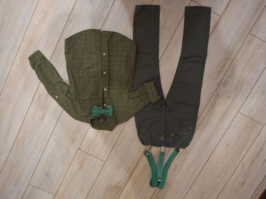 Крутий святковий костюм Вельветові штаники джинси John Baner 110р.