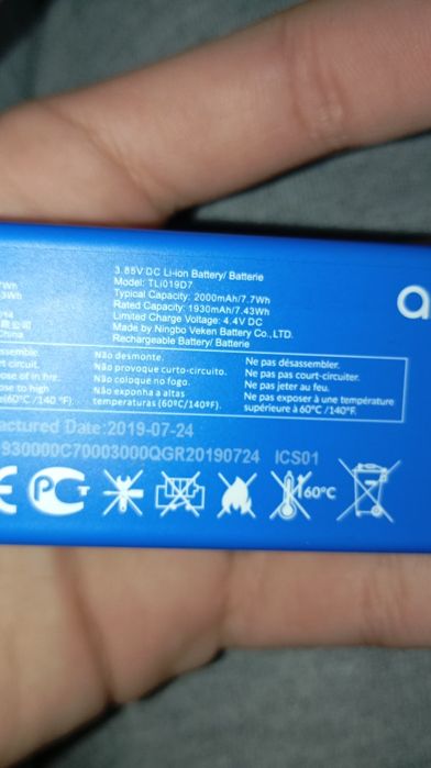 Bateria de telemóvel alcatel 1