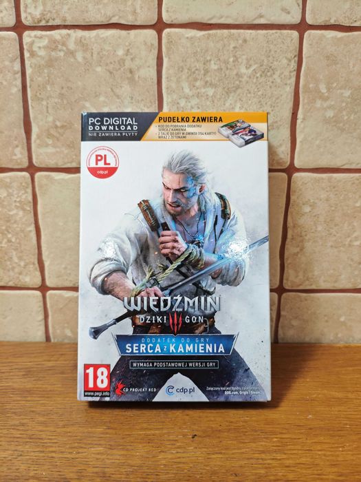 Wiedźmin 3 Dziki Gon Serca z Kamienia Karty do Gwinta Talie DLC PC