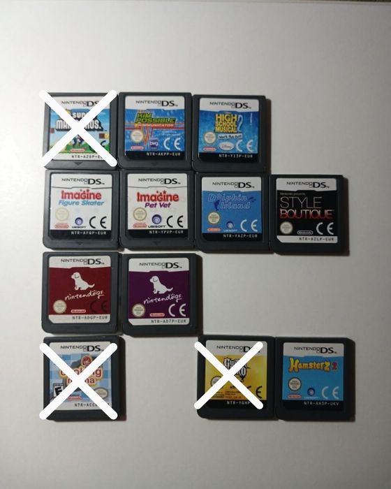 Nintendo ds катриджі катриджи super mario