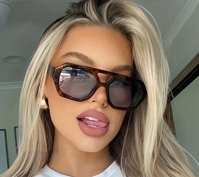 Стильні жіночі окуляри маска, стильні окуляри, очки