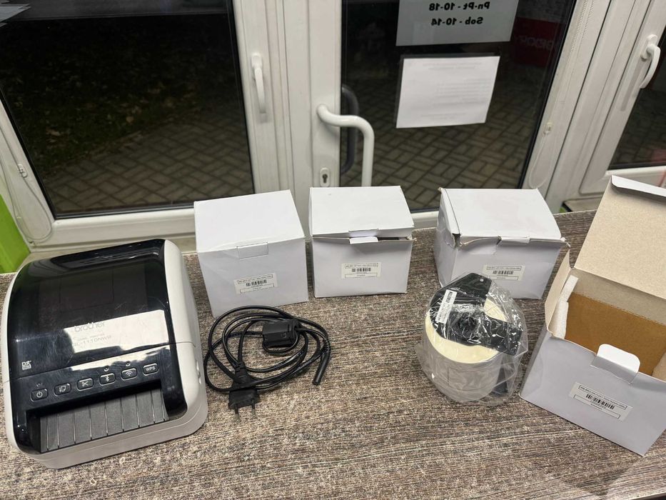 Drukarka etykiet i paragonów Brother QL-1110NWB