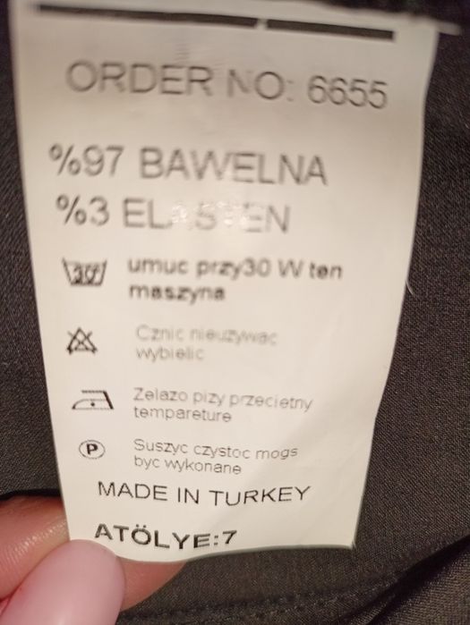 Sukienka czarna ołówkowa rozmiar 38