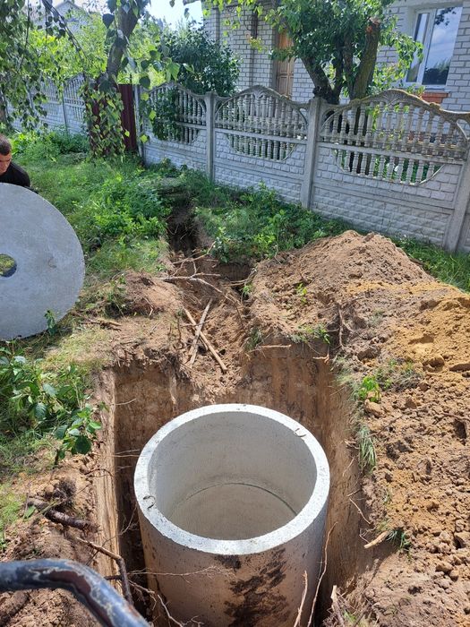 Септик,каналізація,вигрібні ями