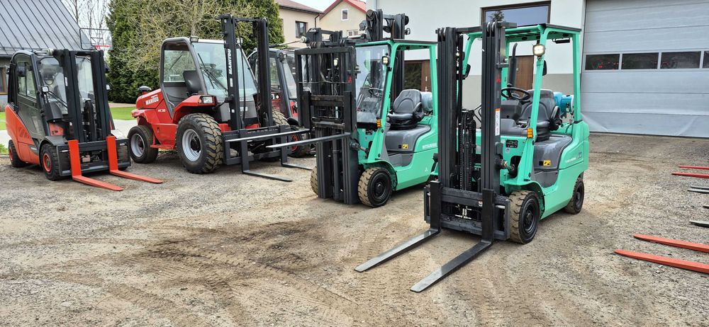 Wózek Widłowy MITSUBISHI FG18/FG20 - Rok 2019 - Triplex 4.70m - Tylko 2070 mth - Stan BDB