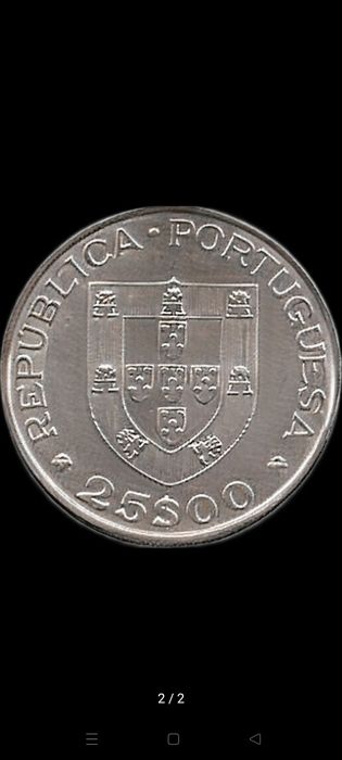 Moeda 25 Escudos Ano Internacional da Criança 1979