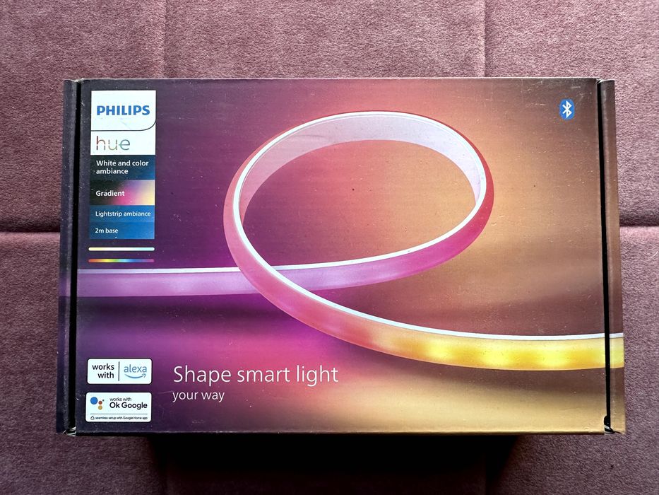 Nowa taśma LED Philips Hue Taśma White and Color Ambiance Gradient - baza, 2m