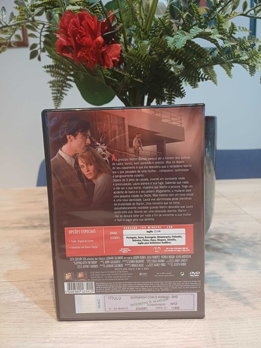 DVD "Dormindo com o Inimigo" (Julia Roberts) - Novo