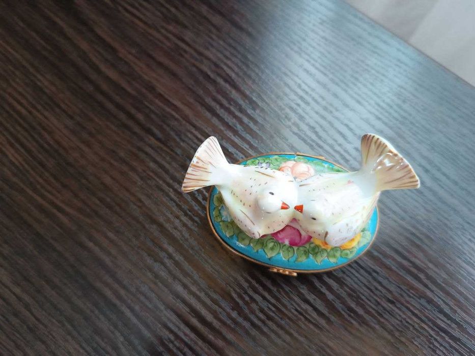 Эксклюзивная шкатулка Chamart Limoges Франция Оригинал