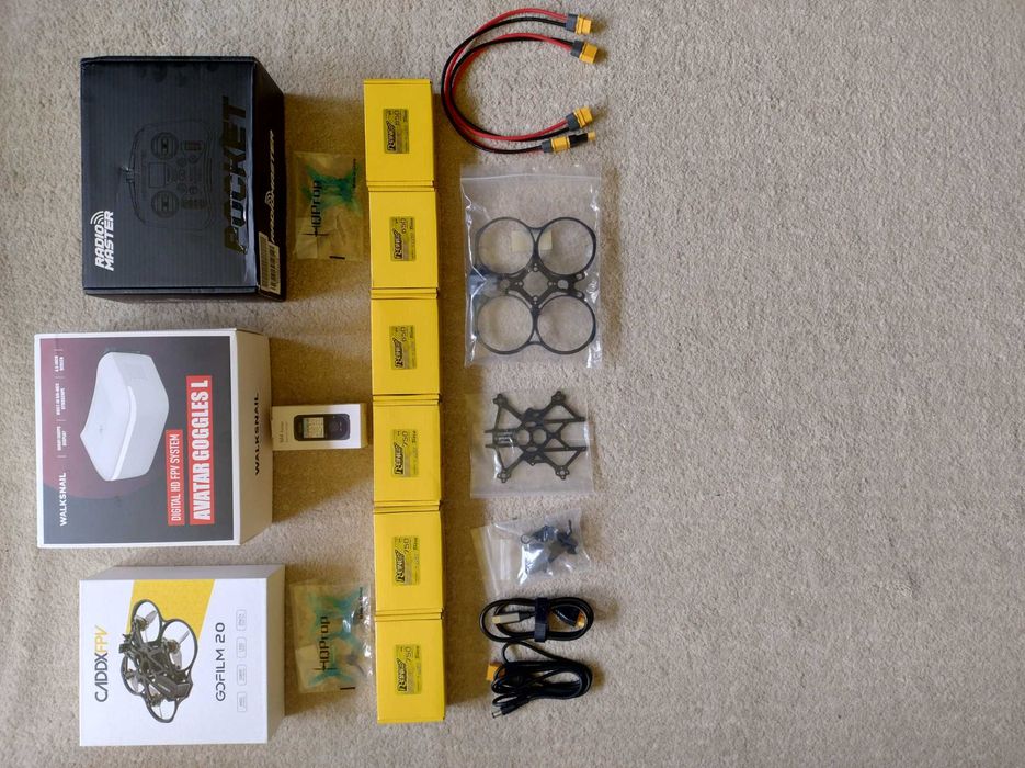Dron FPV Caddx Gofilm Walksnail + DODATKI