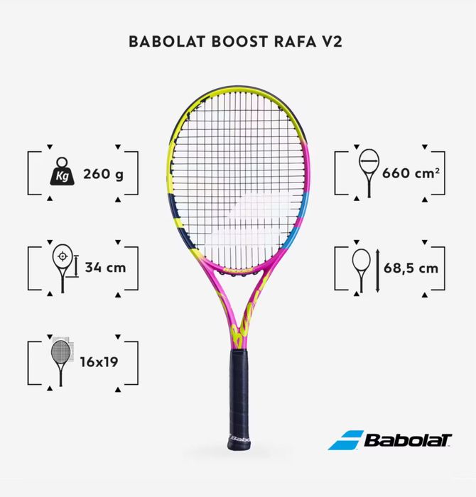 Raquete rafael nadal