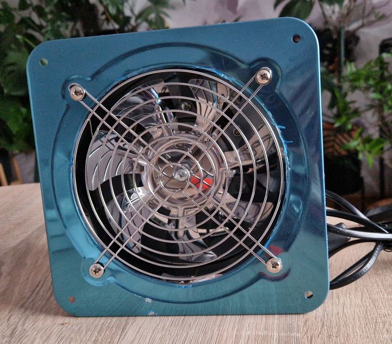 Metalowy wentylator osiowy, stal