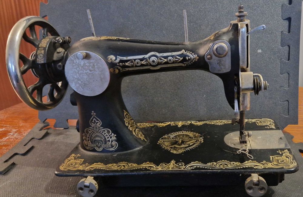 Máquina Costura German BERNHARD STOEWER Sewing Machine 1910