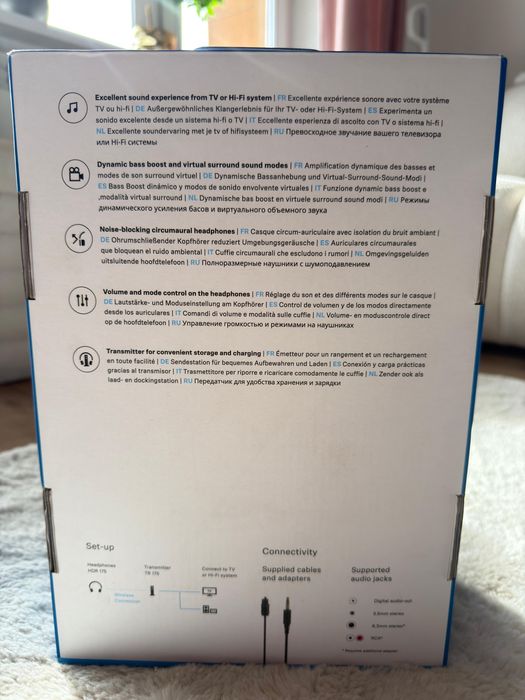Słuchawki bezprzewodowe wokółuszne Sennheiser RS 175