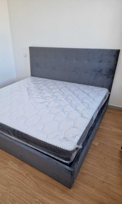 Camas de Casal Estofadas de Luxo 199€ Disp. em Várias Cores! 190x140m!