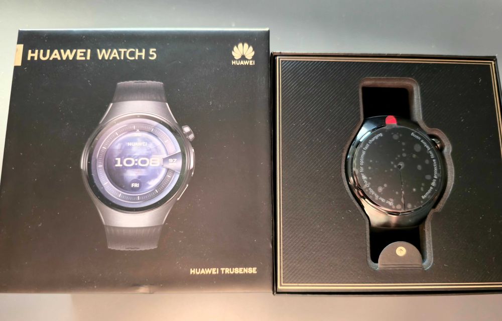 Huawei Watch 5 46mm (Active) GW.21 mieś Szafir AI eSIM LTE NFC GPS EKG