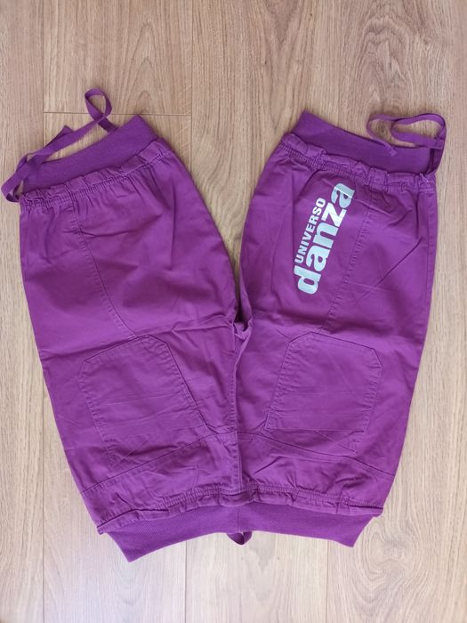 Fioletowe spodenki