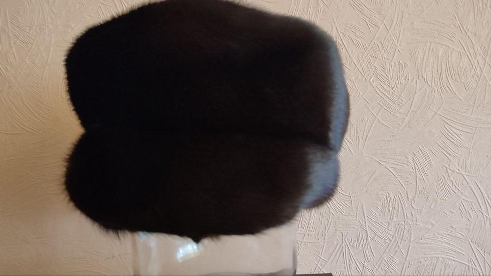 Женский норковый берет