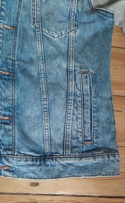 Męska kurtka dżinsowa z kapturem  H&M Divided rozmiar S