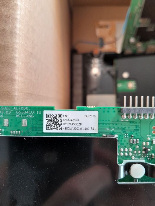 Placa principal mainboard KANT_SU2E_AU7000 BN9654206U de TV Samsung UE43AU7175U