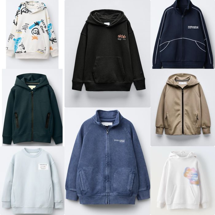 Худі,світшоти на хлопчика zara ріст від 116 до 164