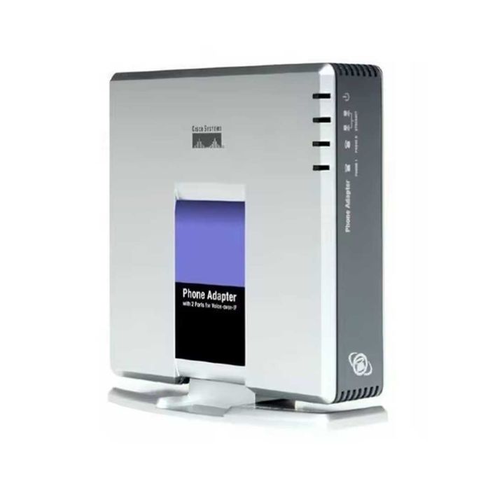 Bramka voip Linksys PAP2T z telefonem Panasonic KX-TG 1100 PD