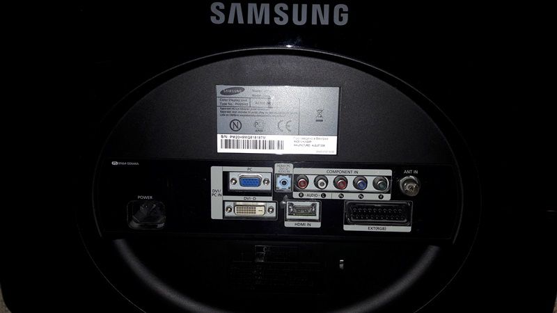 Monitor Samsung.